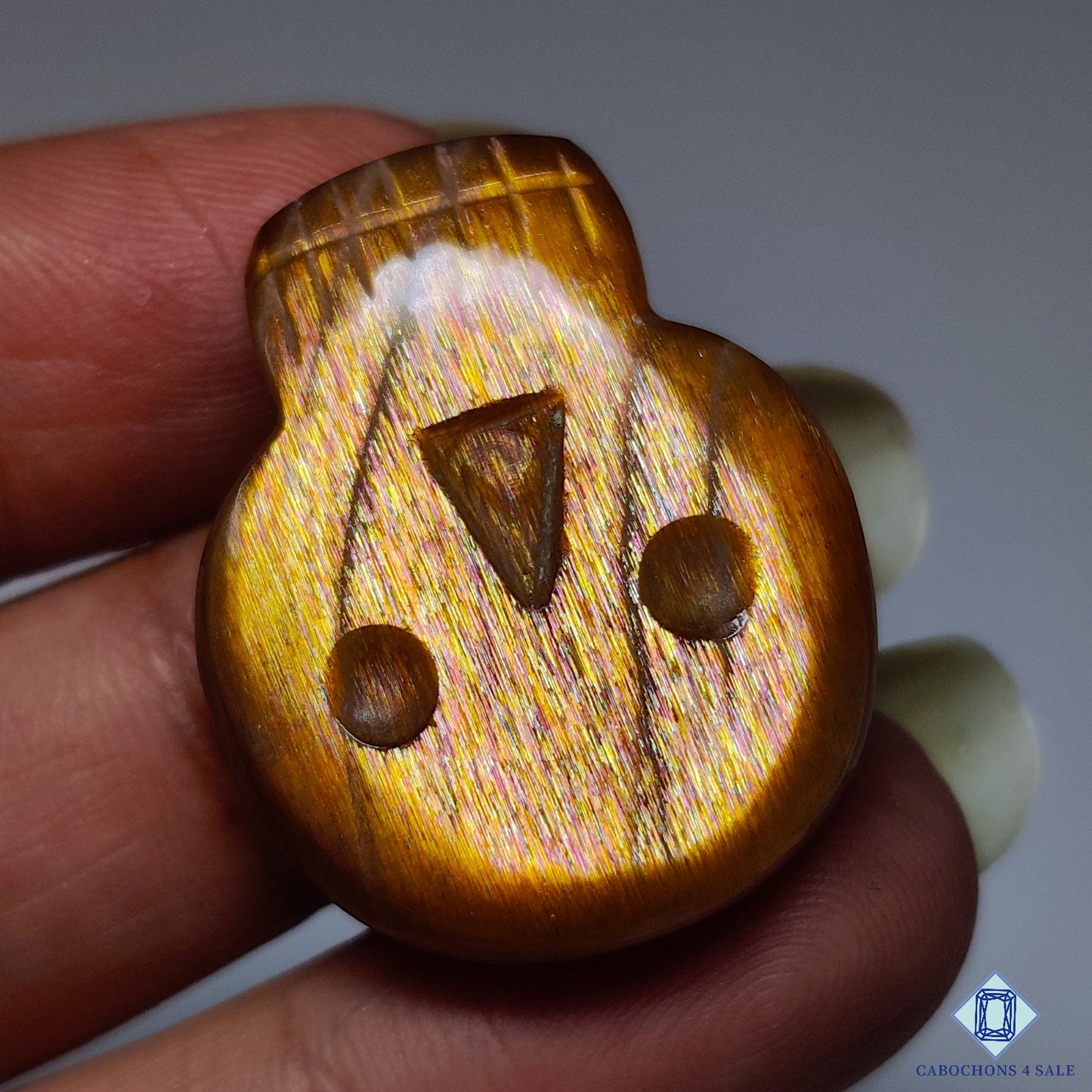 Meteor Shower Rainbow Lattice Sunstone