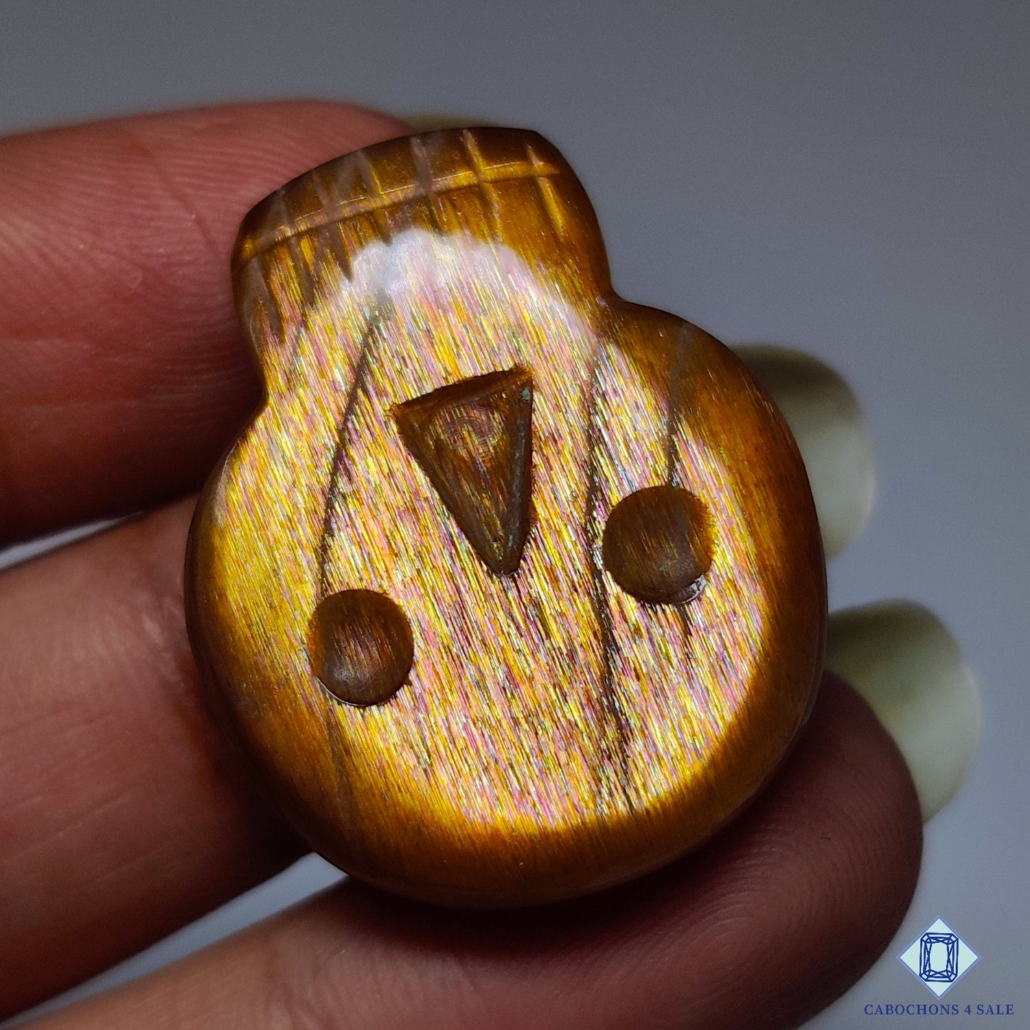 Meteor Shower Rainbow Lattice Sunstone