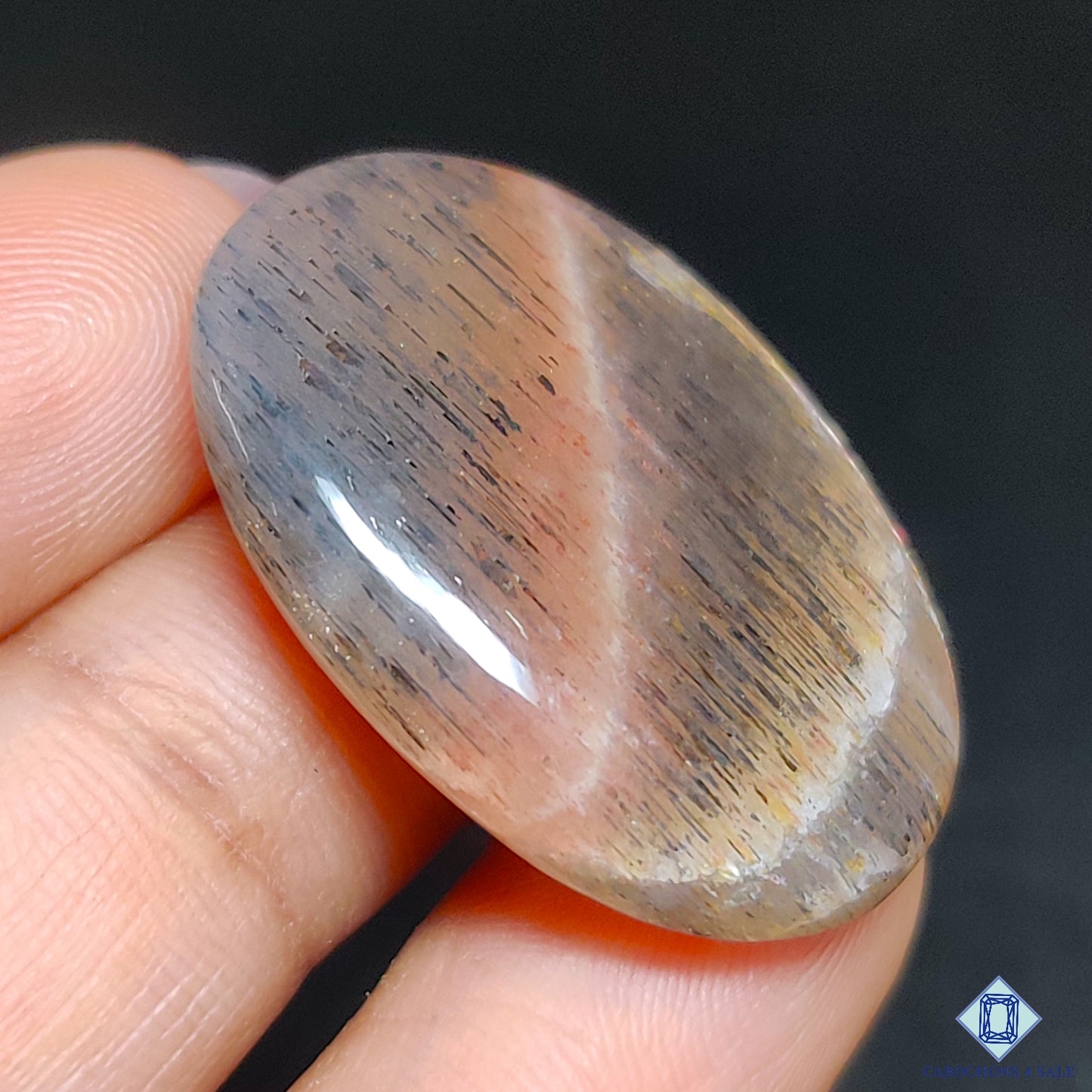 Meteor Shower Rainbow Lattice Sunstone