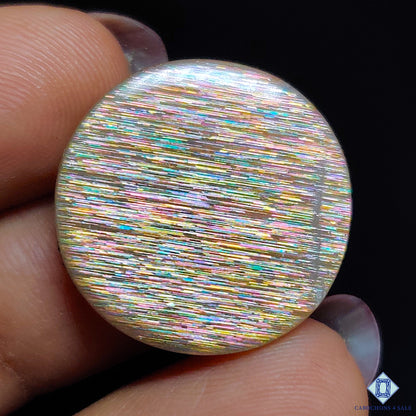Meteor Shower Rainbow Lattice Sunstone