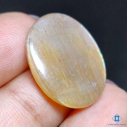 Meteor Shower Rainbow Lattice Sunstone