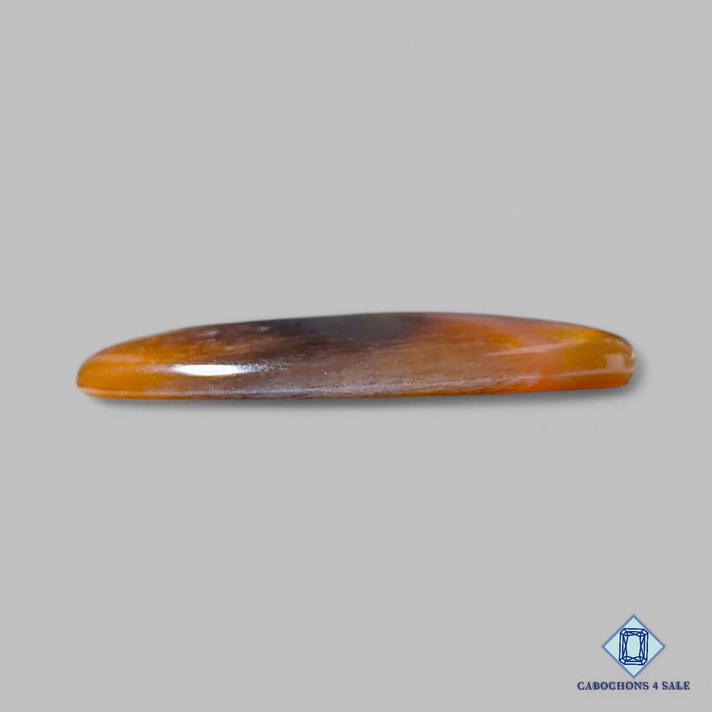 Cabujones ovalados de piedra solar con enrejado arcoíris de lluvia de meteoritos natural de 41 x 26 x 5 mm, procedentes de Australia, disponibles para la venta. 