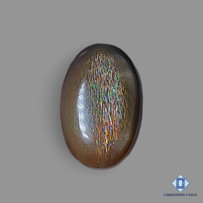 Natural Meteor Shower Rainbow Lattice Sunstone Gemstone Oval Cabochons 22*14*5mm from Australia available for sale