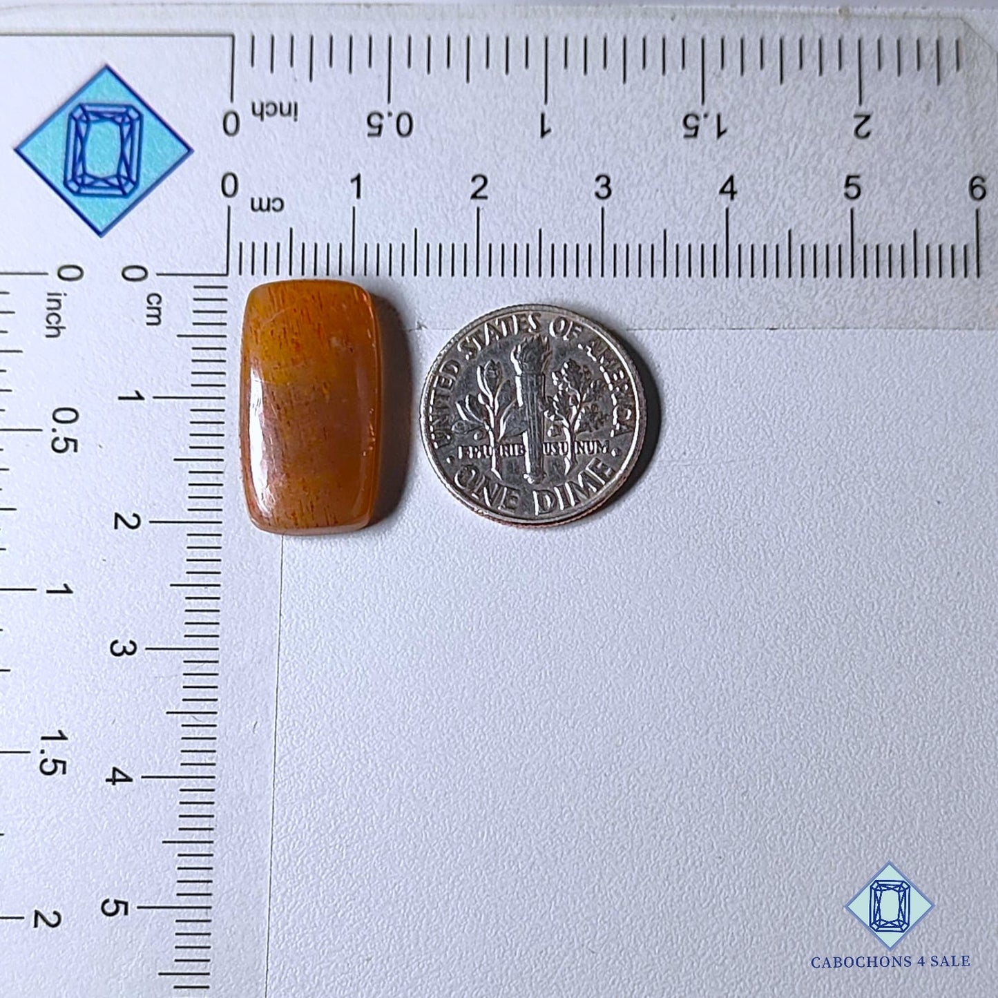 Natural Meteor Shower Rainbow Lattice Sunstone Gemstone Rectangle Cabochons 20*11*4mm from Australia available for sale