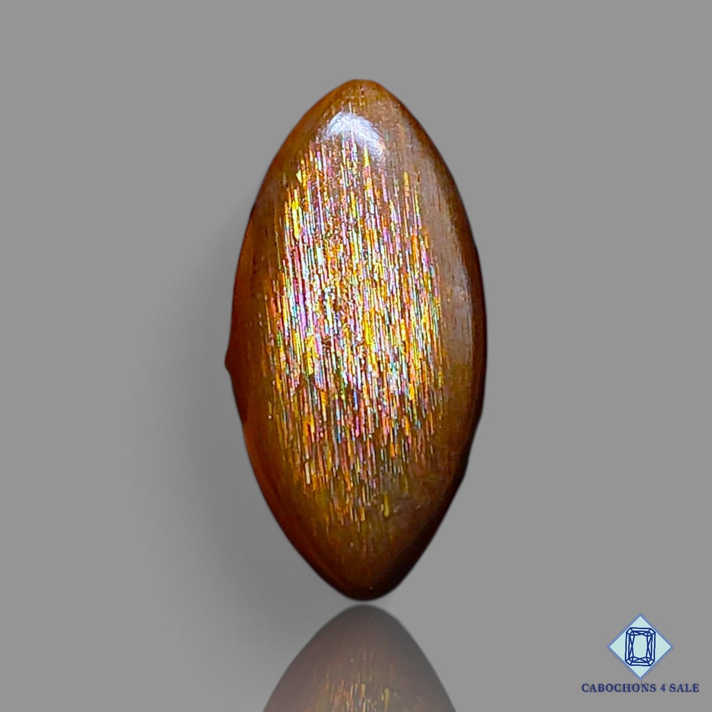 Meteor Shower Rainbow Lattice Sunstone