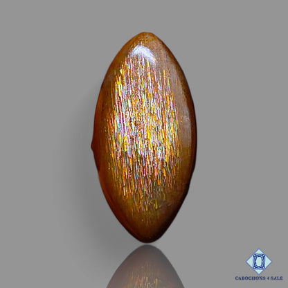 Meteor Shower Rainbow Lattice Sunstone