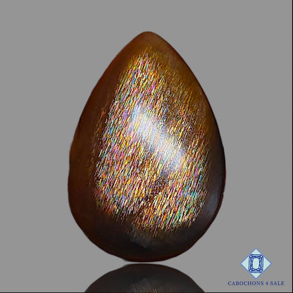 Meteor Shower Rainbow Lattice Sunstone