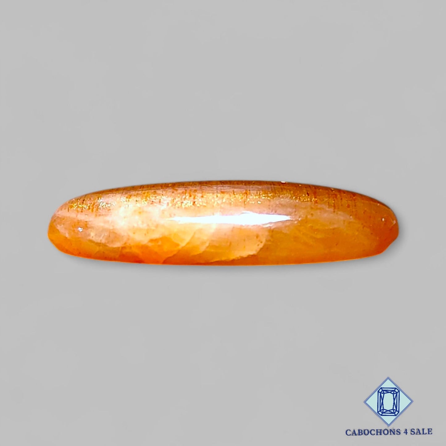 Cabujones ovalados de piedra solar con enrejado arcoíris de lluvia de meteoritos natural de 25 x 15 x 4 mm, procedentes de Australia, disponibles para la venta. 