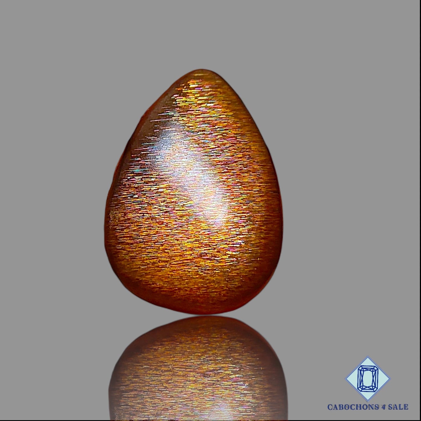 Meteor Shower Rainbow Lattice Sunstone