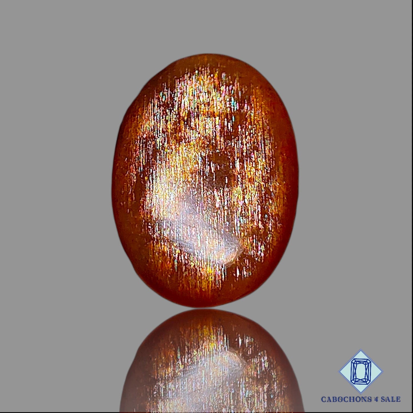 Meteor Shower Rainbow Lattice Sunstone