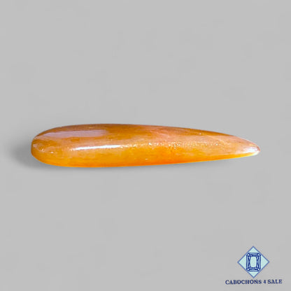 Natural Meteor Shower Rainbow Lattice Sunstone Gemstone Pear Cabochons 25*15*3mm from Australia   available for sale