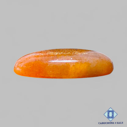 Cabujones ovalados de piedra solar con enrejado arcoíris de lluvia de meteoritos natural de 22 x 14 x 5 mm, procedentes de Australia, disponibles para la venta. 