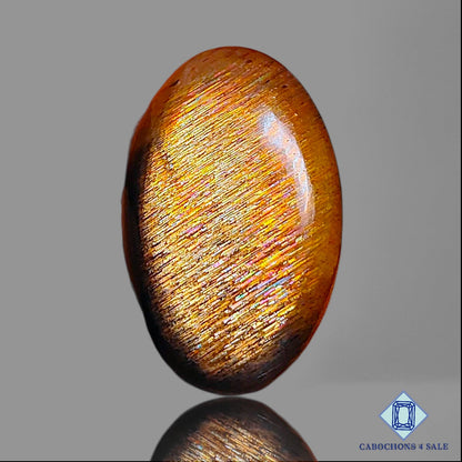 Meteor Shower Rainbow Lattice Sunstone