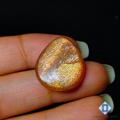 Meteor Shower Rainbow Lattice Sunstone