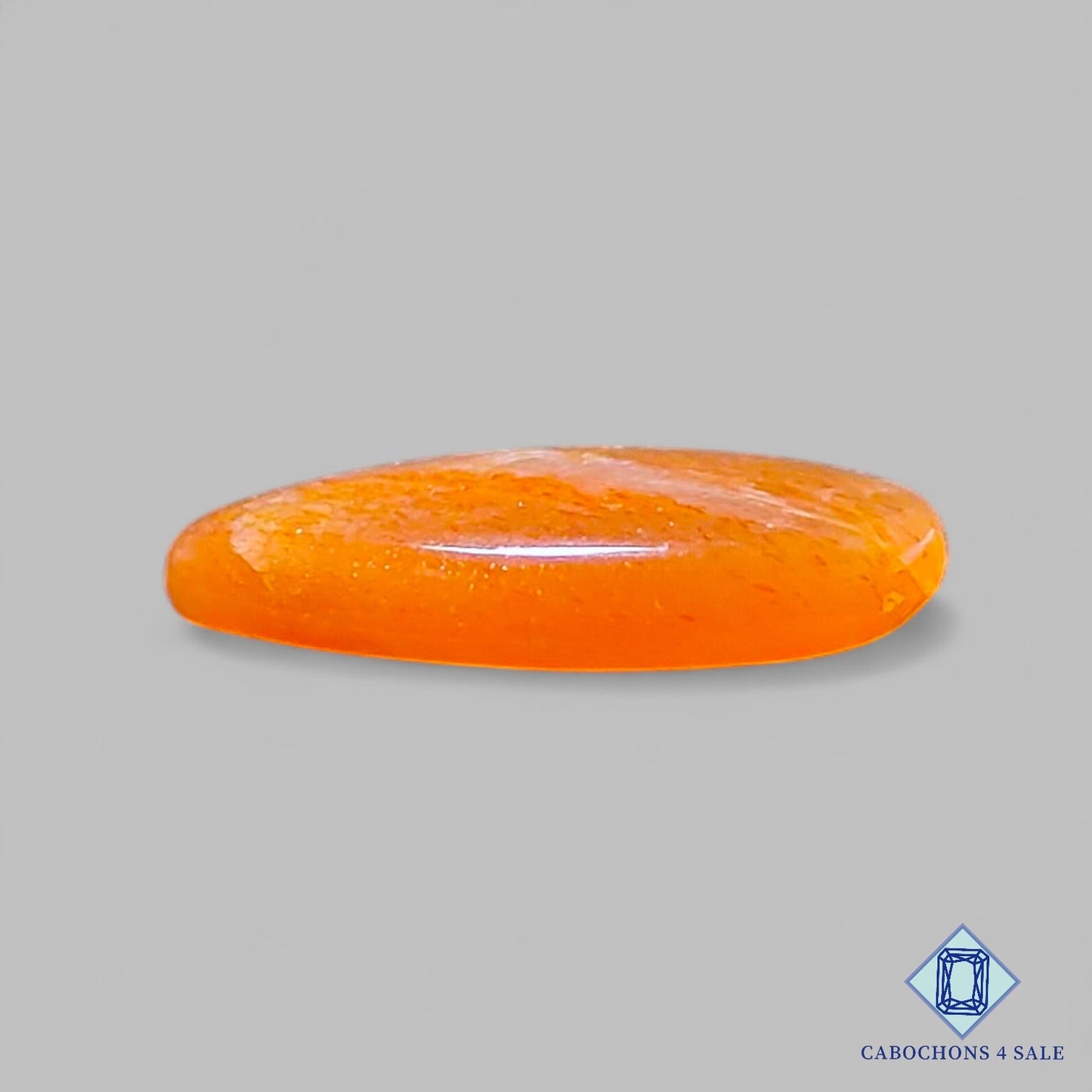 Natural Meteor Shower Rainbow Lattice Sunstone Gemstone  Pear Cabochons 22*19*4mm from Australia available for sale