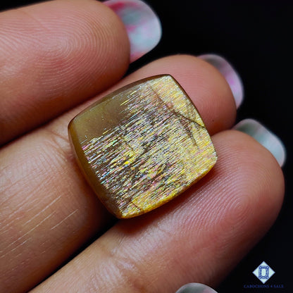 Meteor Shower Rainbow Lattice Sunstone