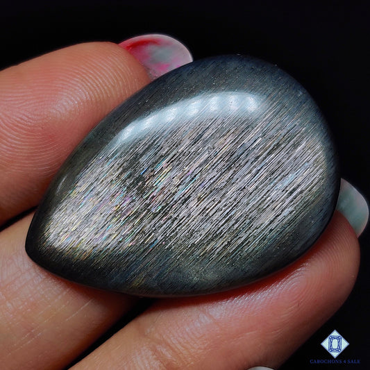 Meteor Shower Rainbow Lattice Sunstone