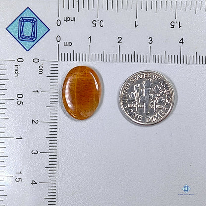 Meteor Shower Rainbow Lattice Sunstone Oval Cabochons