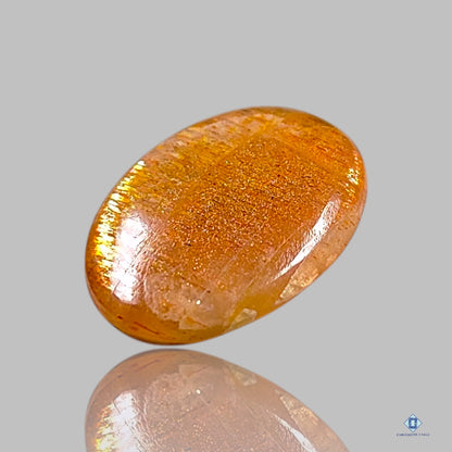 Meteor Shower Rainbow Lattice Sunstone Oval Cabochons