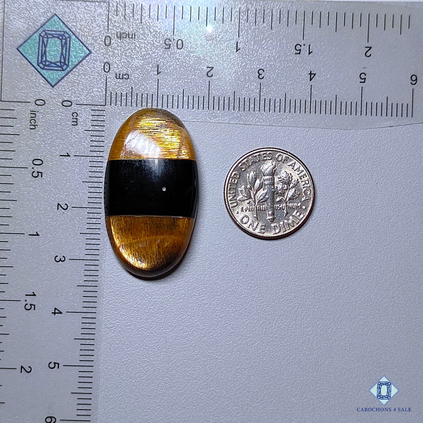 Meteor Shower Rainbow Lattice Sunstone + Black Onyx