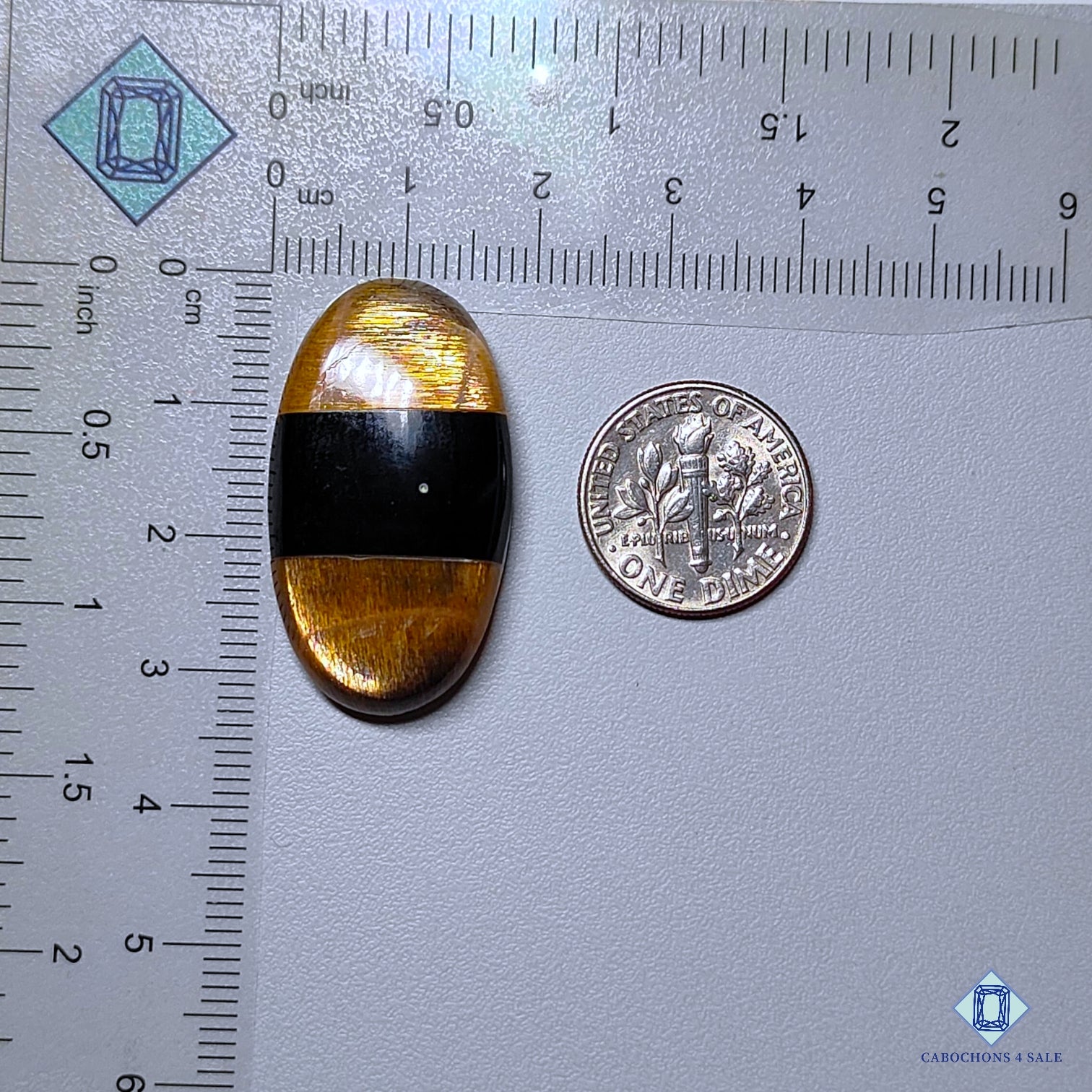 Meteor Shower Rainbow Lattice Sunstone + Black Onyx