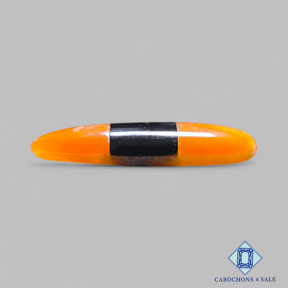 Dobletes de piedra solar enrejado arcoíris de lluvia de meteoritos + dobletes de ónix negro en forma de pera