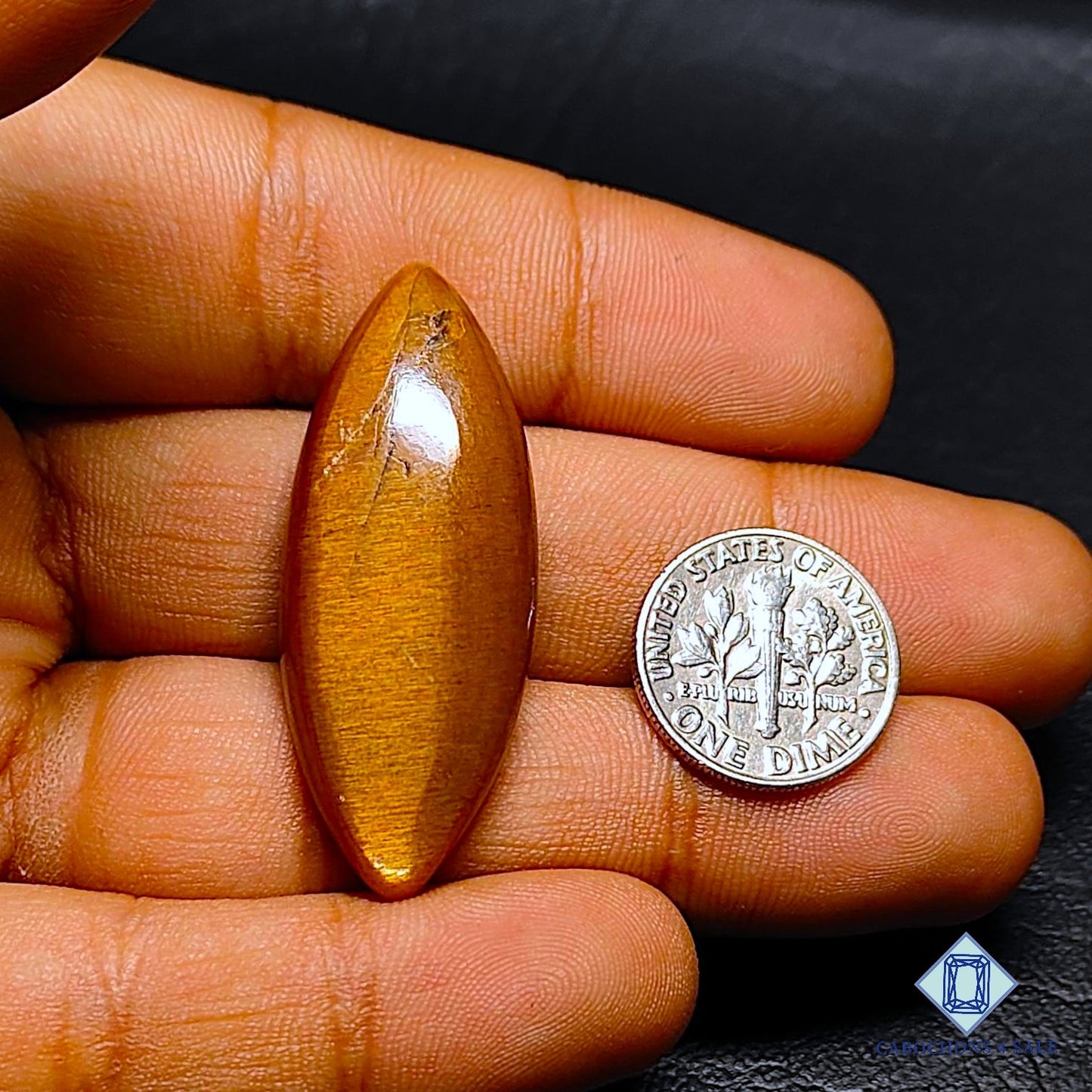 Natural Meteor Shower Rainbow Sunstone Gemstone Marquise Cabochons 41*16*7mm from Australia available for sale