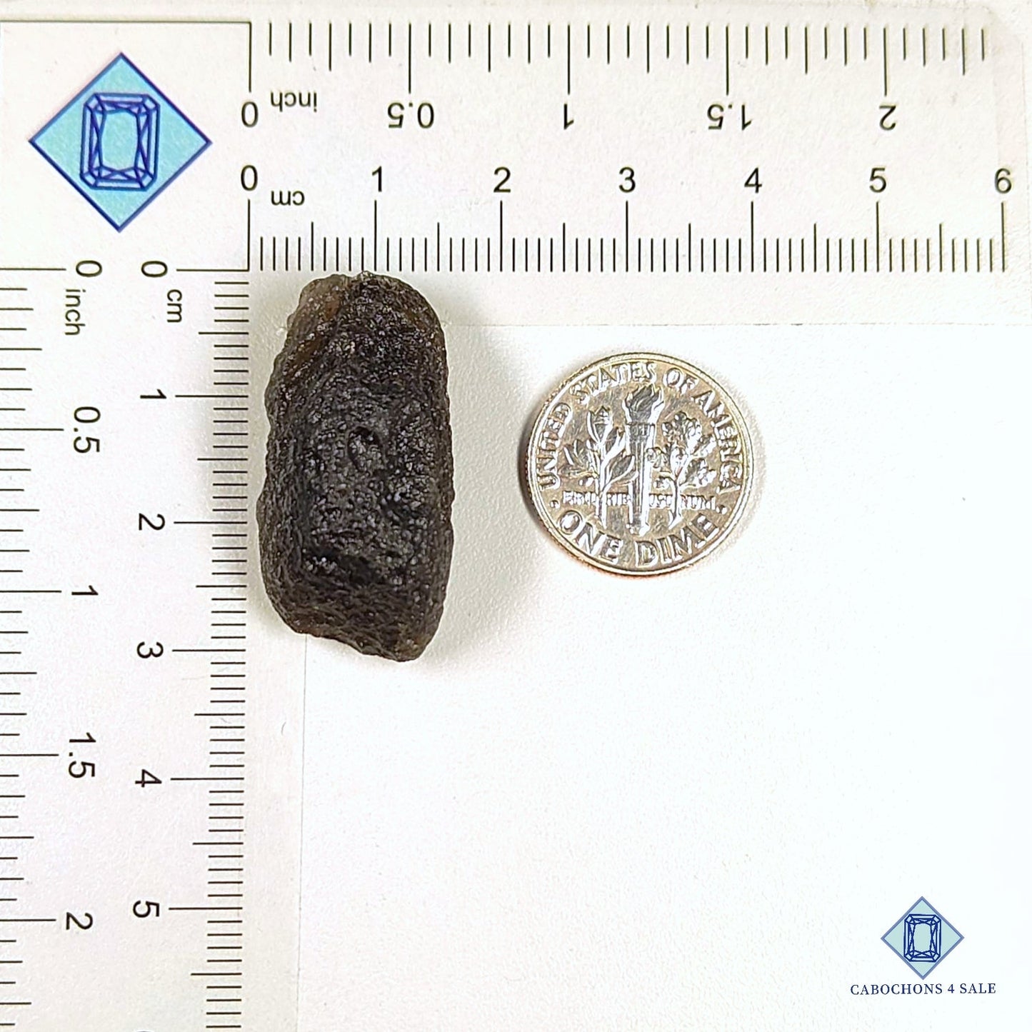 Natural Meteorite (Chintamani) Gemstone Fancy Druzy 30*15*13mm from Argentina available for sale