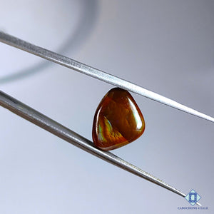 Natural Mexican Fire Agate Gemstone Fancy Cabochons 13*11*4mm from Mexico available for sale
