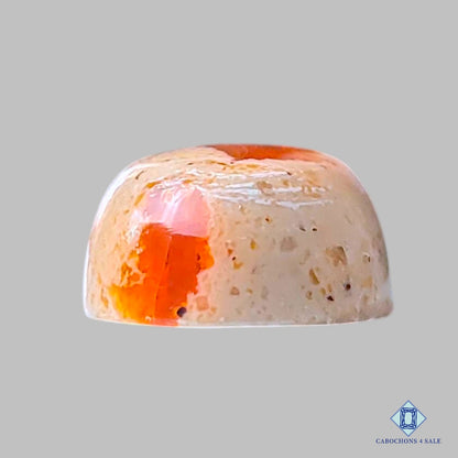 Natural Mexican Fire Opal Gemstone Oval Cabochons 19*14*8mm from Mexico available for sale