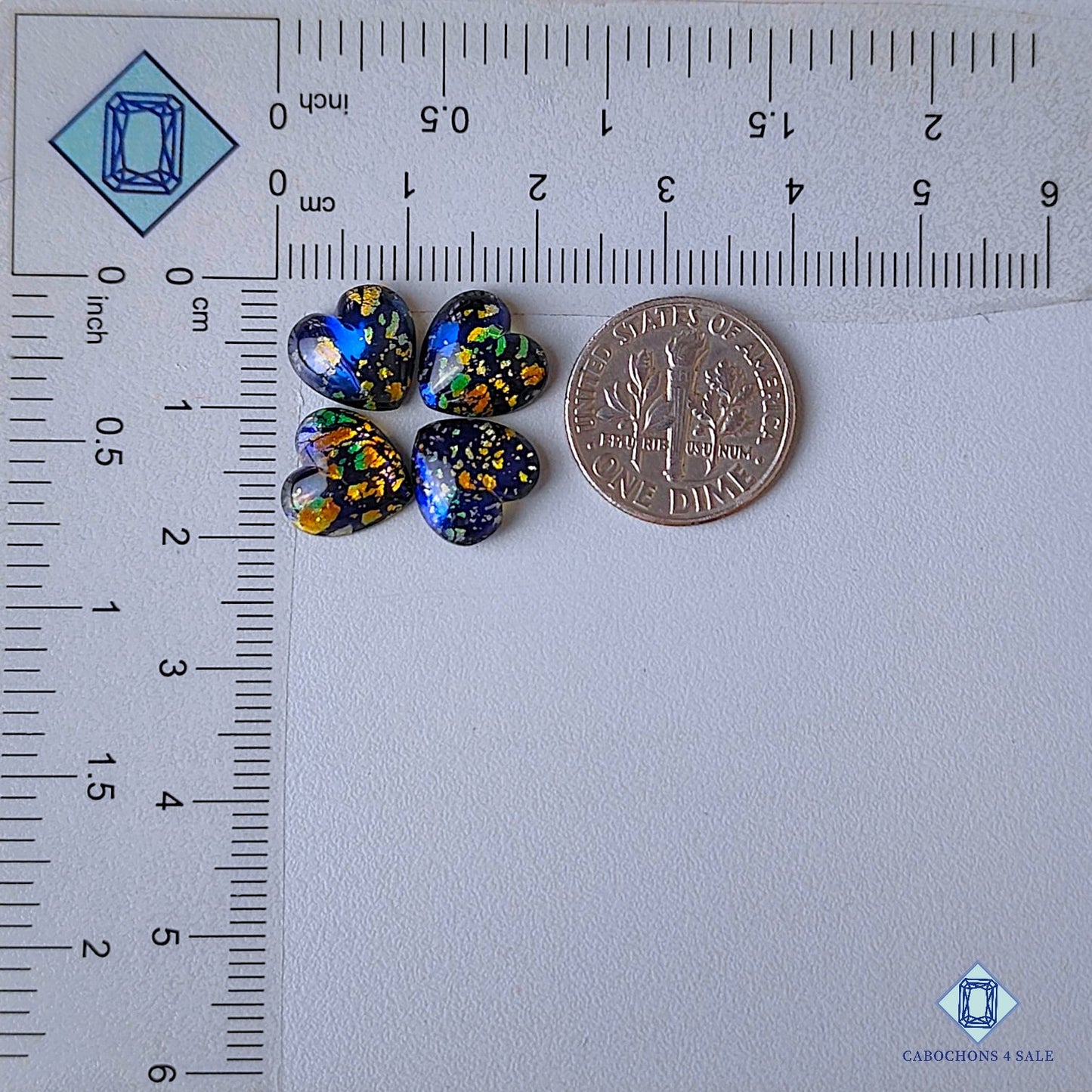 Midnight Glass Blue Opal