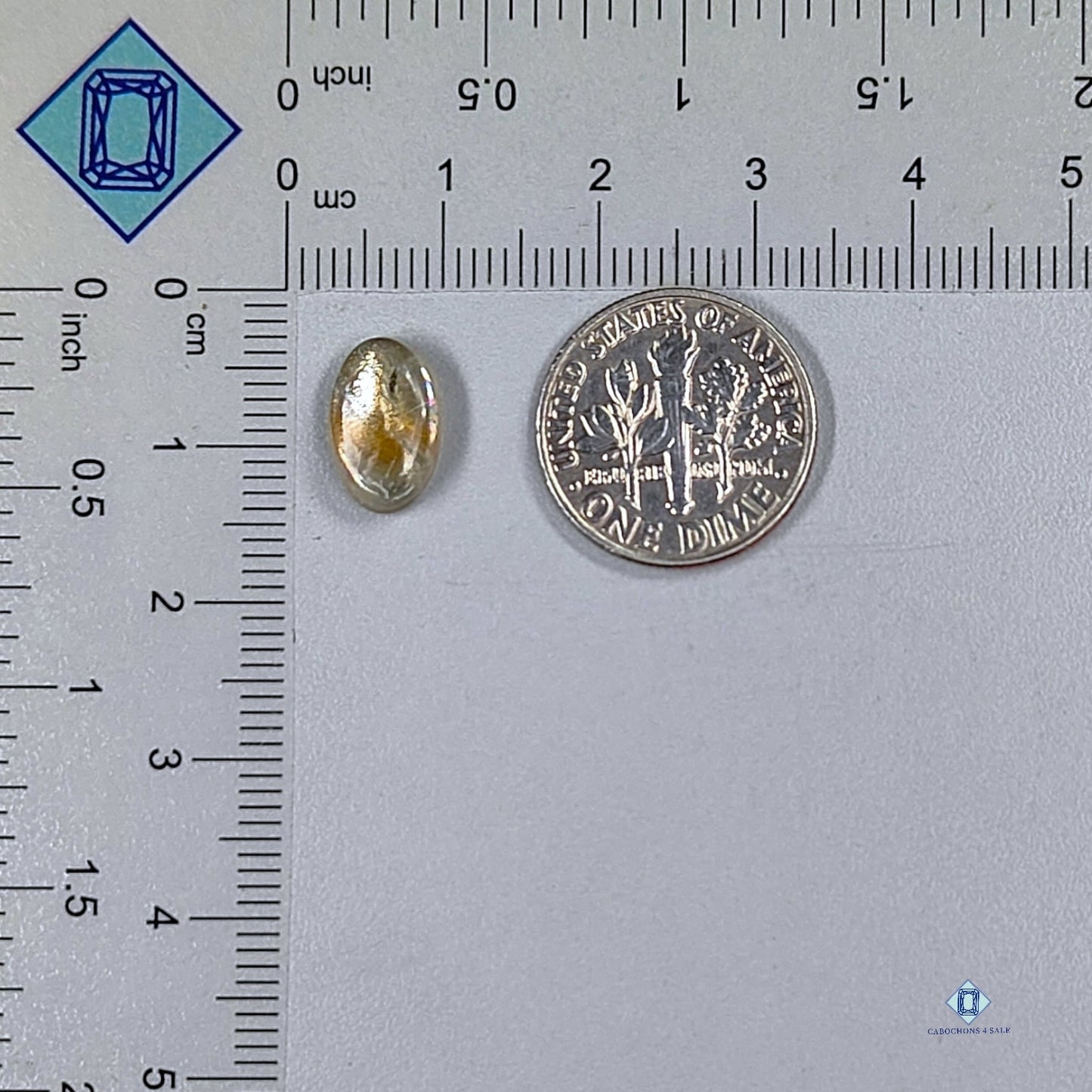 Midnight Quartz Oval Cabochons