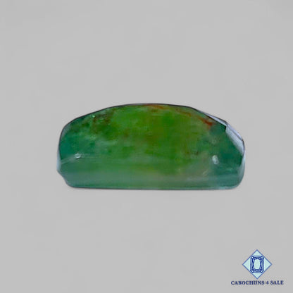 Natural Mint Kyanite Gemstone  Fancy Rose Cut 12*12*4mm from Brazil available for sale