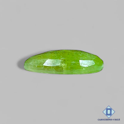 Natural Mint Kyanite Gemstone  Oval Rose Cut 15*10*4mm from Brazil available for sale