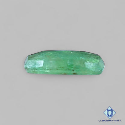 Natural Mint Kyanite Gemstone  Rectangle Rose Cut 14*10*3mm from Brazil available for sale