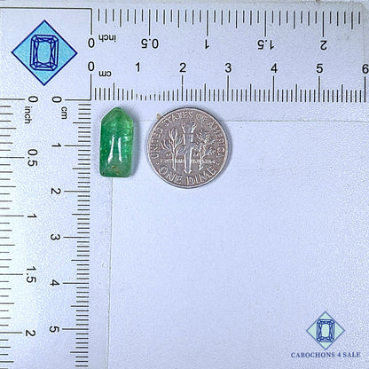 Natural Mint Kyanite Gemstone  Pentagon Cabochons 15*7*5mm from Brazil available for sale