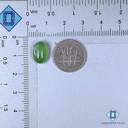 Natural Mint Kyanite Gemstone  Oval Cabochons 12*8*5mm from Brazil available for sale