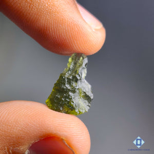 100% Natural Certified Moldavite Gemstone Fancy Druzy 15*10*4mm from Czech Republic available for sale