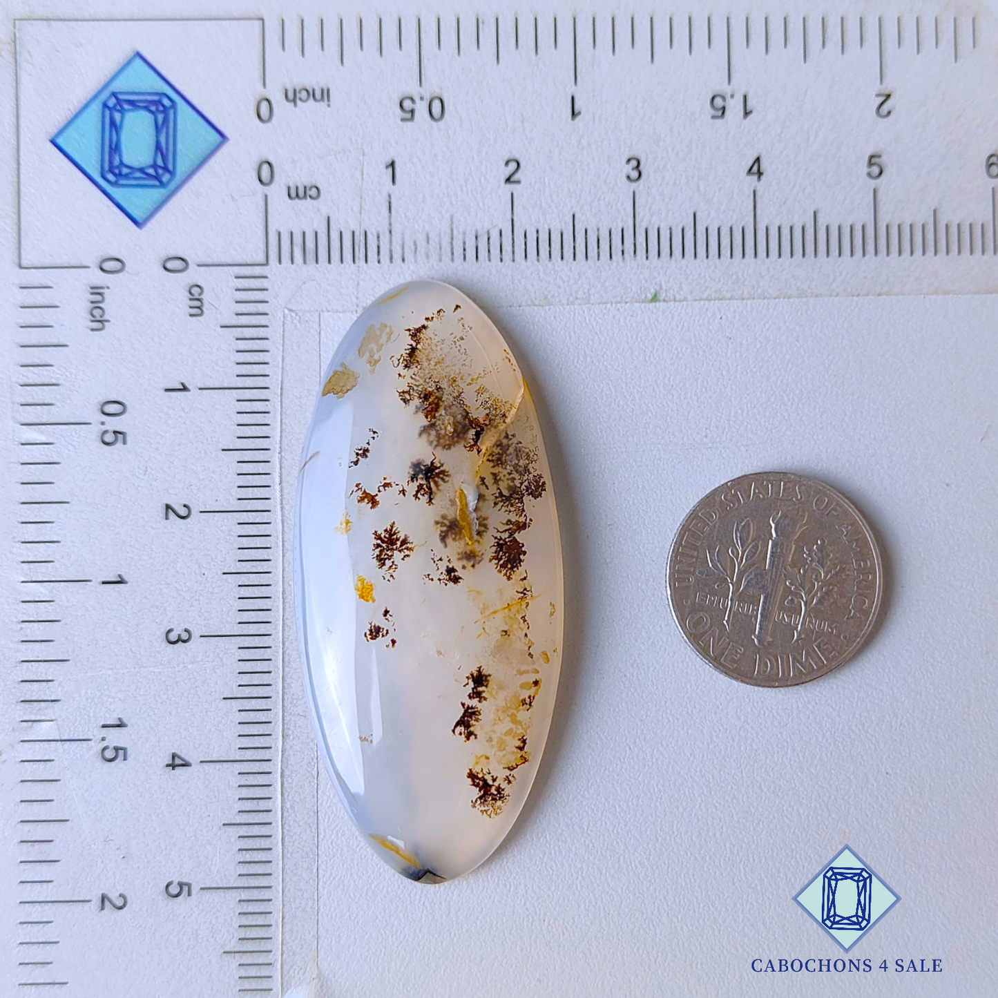 Montana Agate Oval Cabochons
