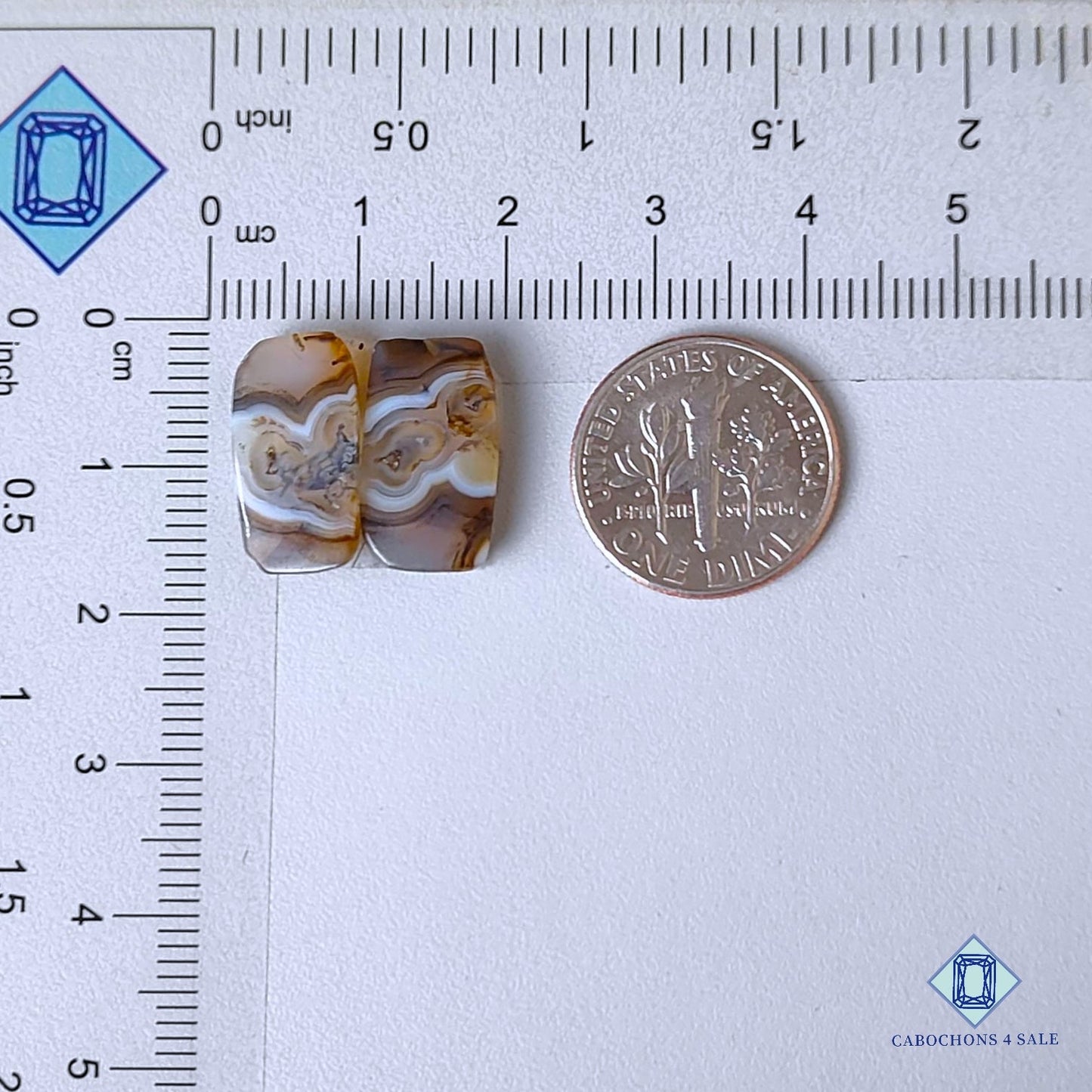 Natural Montana Agate Gemstone Fancy Pairs 15*9*3mm from USA available for sale