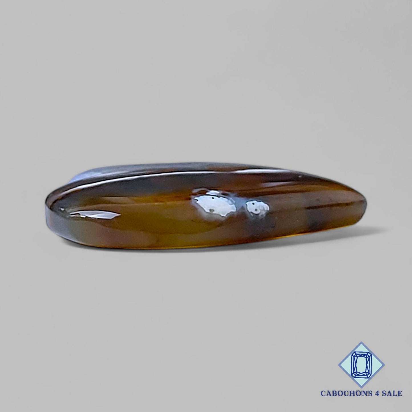 Tallas de corazón de piedra preciosa de ágata de Montana natural de 27 x 29 x 4 mm, disponibles para la venta en EE. UU.