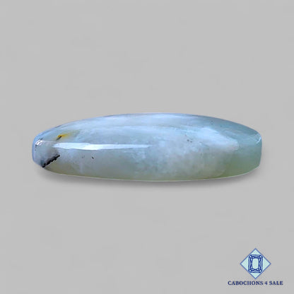 Cabujones ovalados de piedra lunar natural de 25 x 19 x 5 mm de Sri Lanka, disponibles para la venta.
