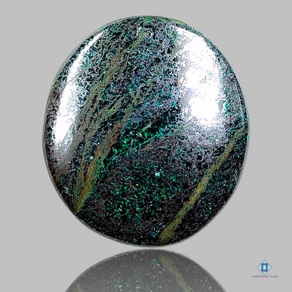 green,cabochons,oval,dioptase,25-30mm