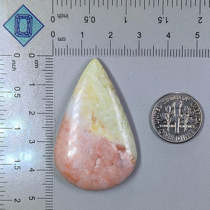 Argonite Pear Cabochons