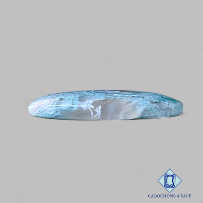 Moss Agate Oval Cabochons 27*19*4mm