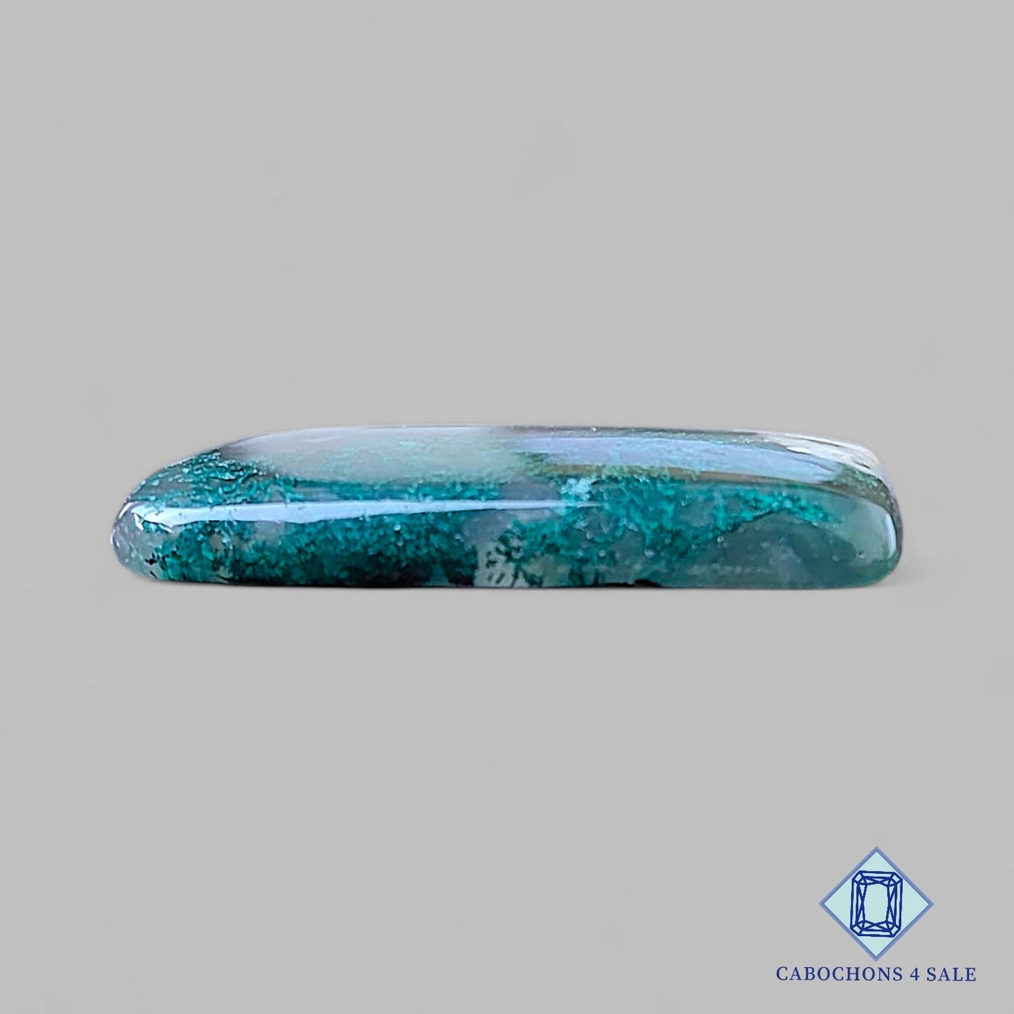 Natural Moss Agate Gemstone Rectangle Cabochons 29*19*4mm from USA available for sale