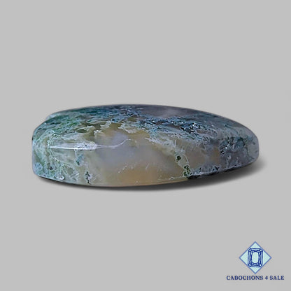 Natural Moss Agate Gemstone  Heart Carvings 25*26*6mm from USA available for sale