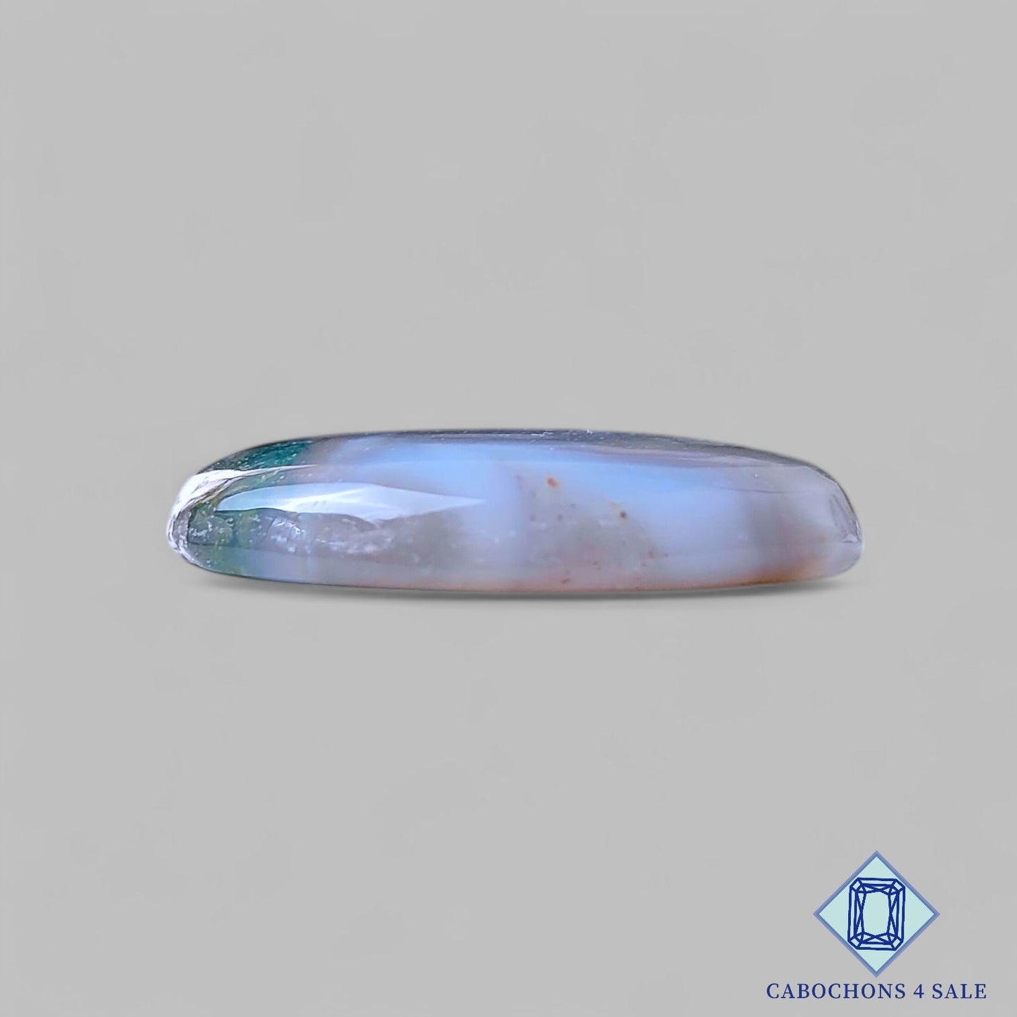 Natural Moss Agate Gemstone  Oval Cabochons 32*22*6mm from USA available for sale