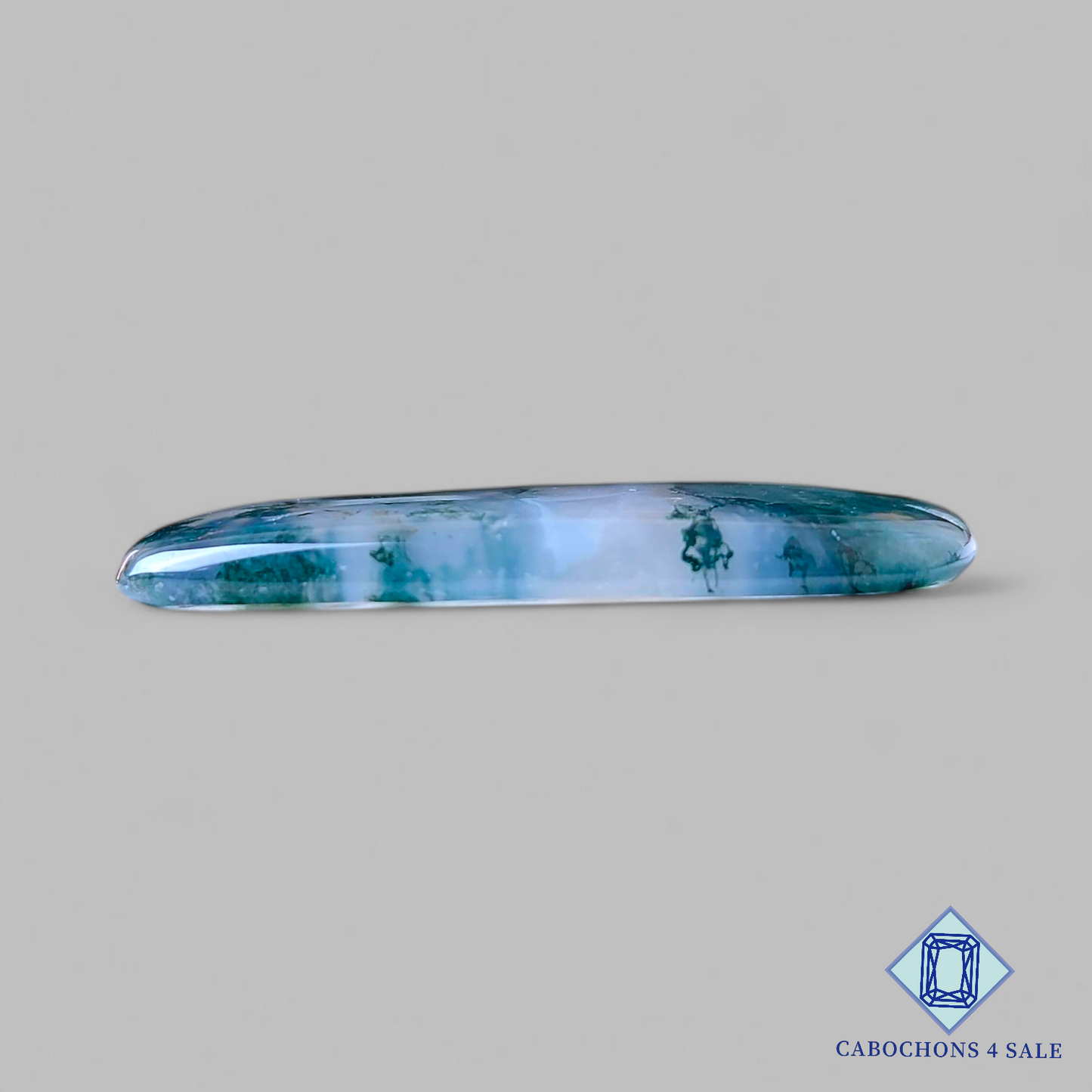 Cabujones de fantasía de ágata musgosa