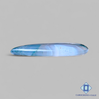 Moss Agate Pear Cabochons